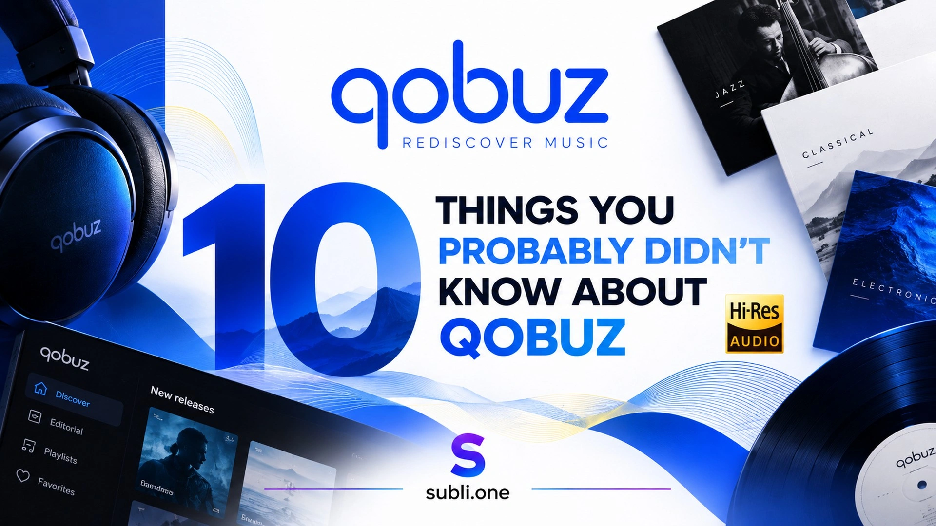 Qobuz music streaming service and Hi-Res audio